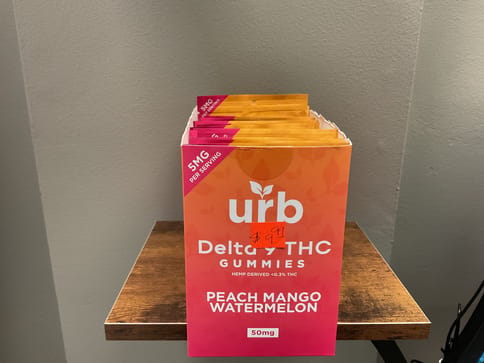 Urb Peach Mango Watermelon Gummies