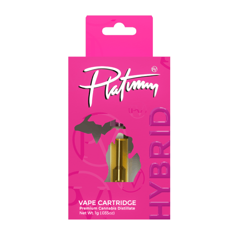 Platinum Vape - Strawnana - 1g Distillate Cartridge