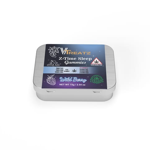 Z-Time Sleep Gummies 2:1:1 CBD:THC:CBN