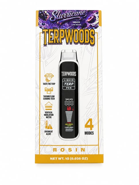 Terpwoods | Slurricane Live Rosin Vape | AIO | 1g