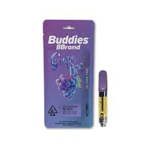Buddies | Grape Ape | Cartridge | Indica | 1g