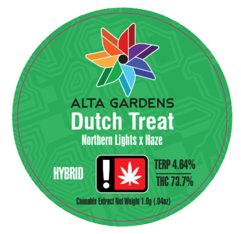 Delta Runtz 1g Cured Resin Dab (Alta Gardens)