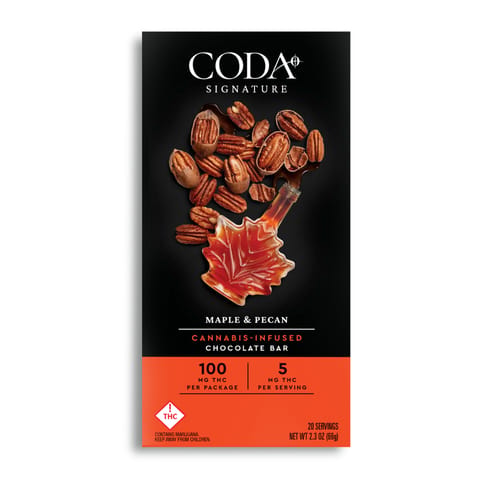 Coda Bars | Maple & Pecan | 100mg