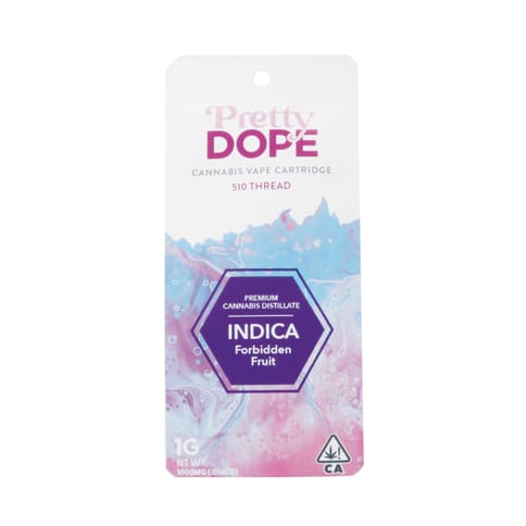 KB - PRETTY DOPE - THC VAPE - FORBIDDEN FRUIT - 1G