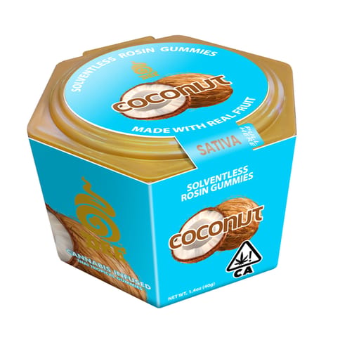 KB - DEE - SOLVENTLESS GUMMY - COCONUT ACTIVE - 100MG