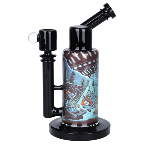 The Grateful Dead x Pulsar Inside Print Glass Water Pipe | 8.5" | 14mm F