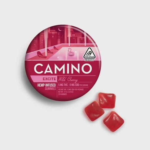 Wild Cherry Excite Gummies | Camino |