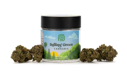 Rolling Green - Flower 3.5g - Banana Cream Gelato