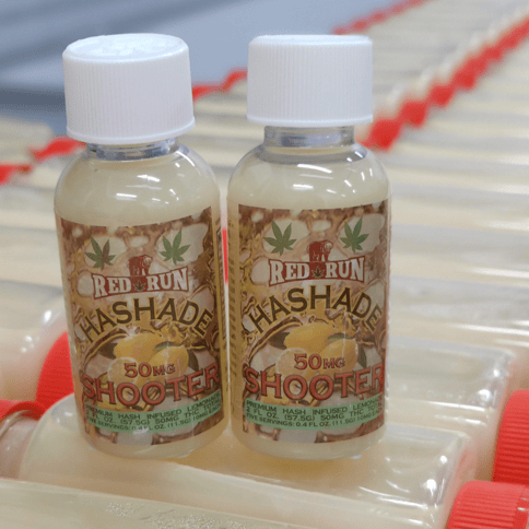 Red Run Cannabis | Original | Hashade Shooter | 50mg