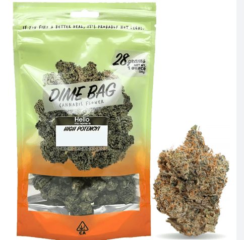 Dime Bag | Biscochito | Flower | Hybrid | 28g | Bag