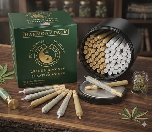 Yin Yang - Yinner Peace + Utter Chaos - Preroll .5g 56pk