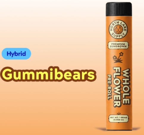 Gummibears - Pre-Rolls (1.0g/2pk)