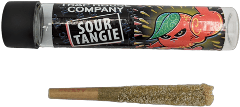 Traphouse Dubbz | 1.25g THCA Covered Infused Preroll | Sour Tangie