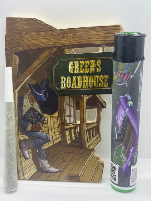 Green's Roadhouse | Tropicana Cherry | 1g Preroll