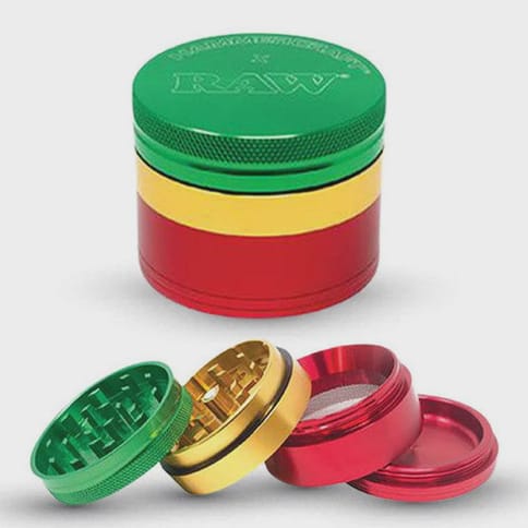 RAW x Hammercraft 4 Piece Aluminum Grinder