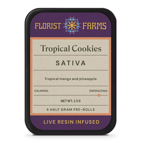 Tropical Cookies .5g Infused Pre-roll (5PK)
