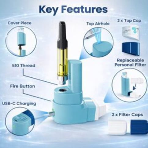 Inhaler 510 Cart Battery by Smyle Labs