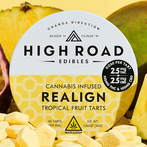 Realign - Tropical Fruit Tarts - Hybrid + Cbd - 40 Pack