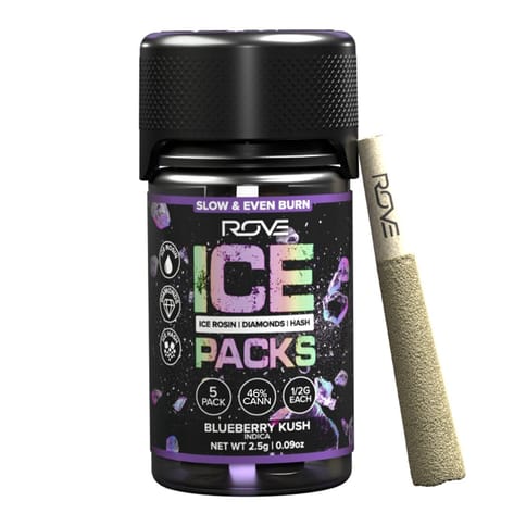Blueberry Kush - Infused Pre-Rolls (3g/5pk)