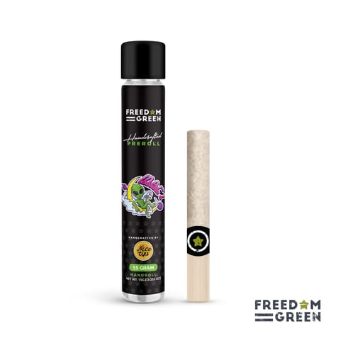 Freedom Green - Hand Rolls - London Jelly - 1.5g Pre Roll