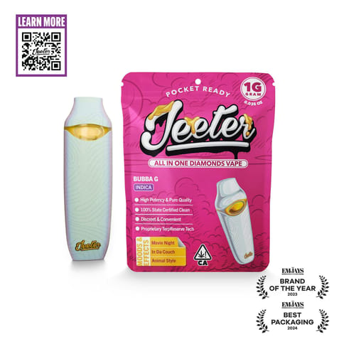 Jeeter - Bubba G - AIO Liquid Diamond 1G