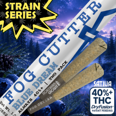 Blue Dream Fog Cutter Infused Joints - Two Pack (2) 0.5g Joints