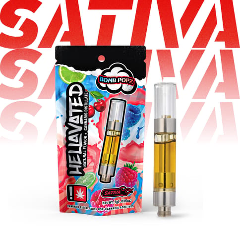 Bomb Pop 1g cartridge (Hellavated)