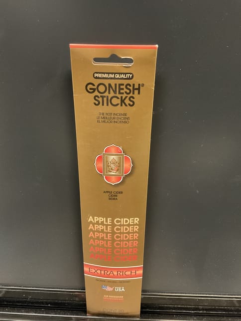 Gonesh Sticks Apple Cider