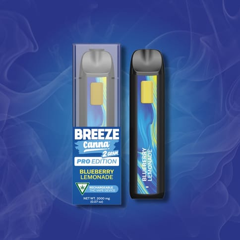 Blueberry Lemonade 2g A.I.O | Breeze Canna Pro
