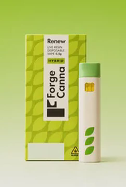 Forge Live Resin AIO .5g - Renew - Alien OG