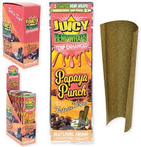 Papaya Punch Juicy Hemp wrap
