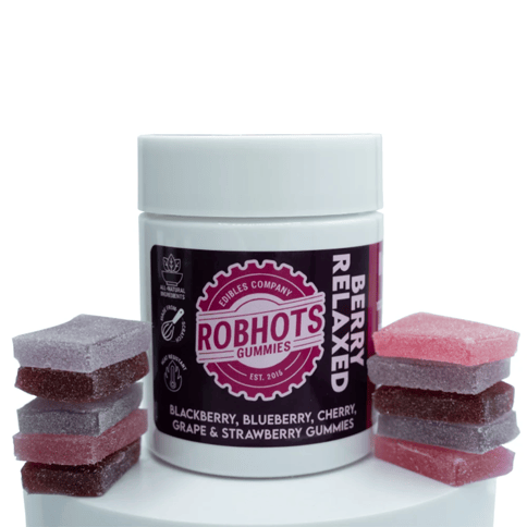 Robhots Berry Relaxed Gummies THC:CBN -1000mg:500mg - MED