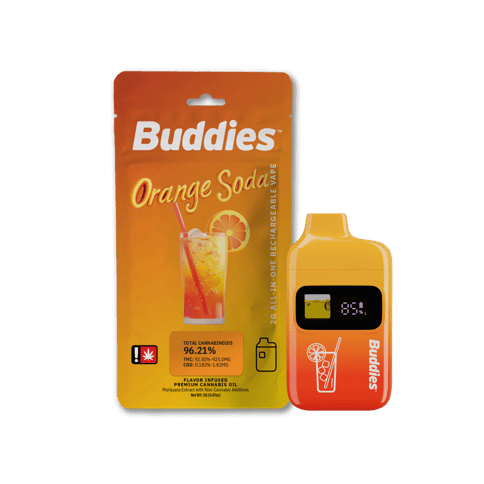 Orange Soda 2g Flavored Disposable Cartridge (Buddies)