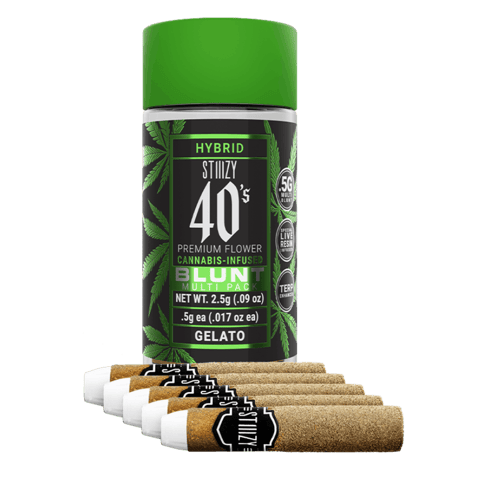 Gelato - 2.5G - 40s Infused Mini Blunts Pre Roll Pack