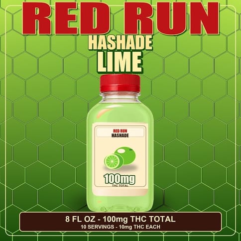Lime (100mg) Hashade by Red Run
