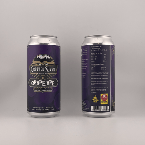 Grape Ape | THC + CBD Soda