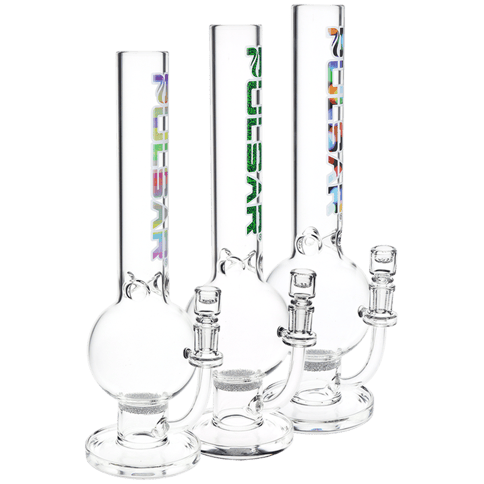 Pulsar Round Ball Glass Water Pipe | 14mm F
