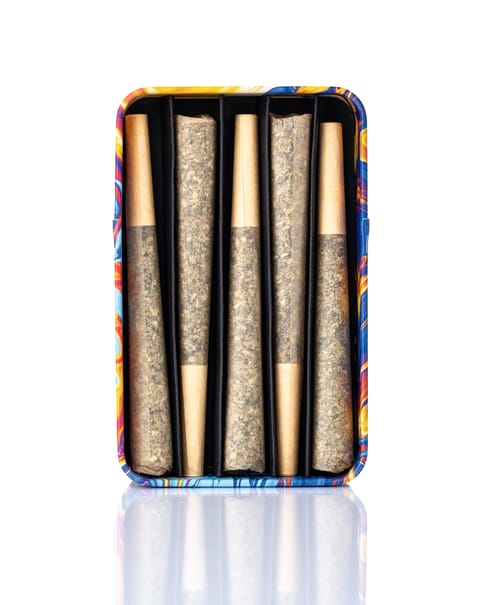 Melted Strawberries #10, Preroll Pack, 5pk x 0.8g