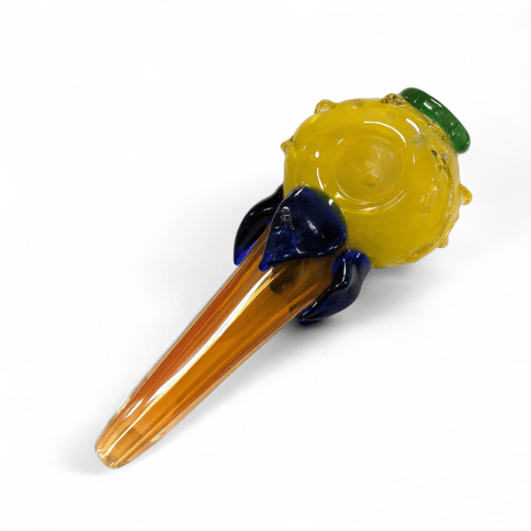 Large Passionfruit Handpipe - Yellow