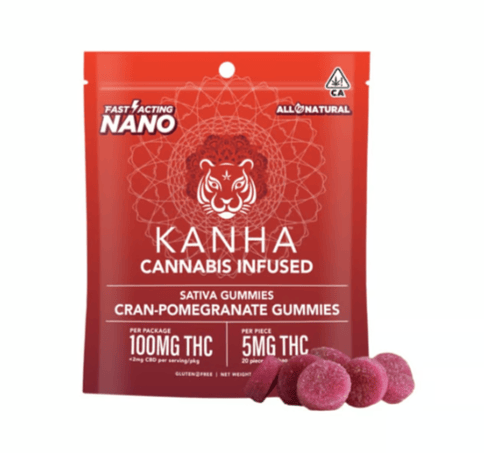 KANHA - Nano Cran-Pomegranate Punch Sativa 100mg 86g