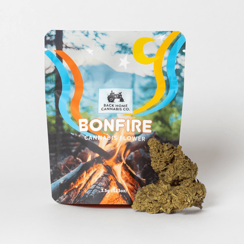 Back Home Cannabis Co. | Ice Cream Cake [Bonfire] | 3.5g Flower
