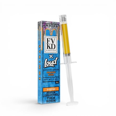 FVKD x Loud - Rosin Syringe - - Orange Kush - Indica