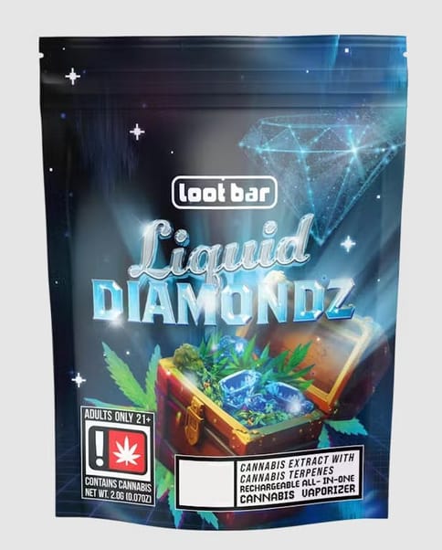 Lighthouse | Pineapple Jack | 2G | Liquid Diamonds | Loot Bar Disposable