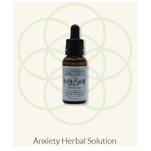 CBD Infused Full Spectrum Herbal Solution Anxiety