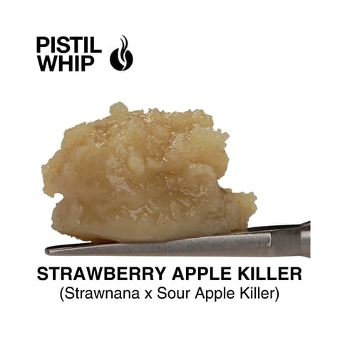 PISTIL WHIP - ROSIN BADDER - STRAWBERRY APPLE KILLER - 1G