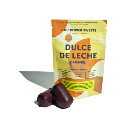 Soft Power Sweets - Dulce De Leche | Mini Candy Bar (100MG)