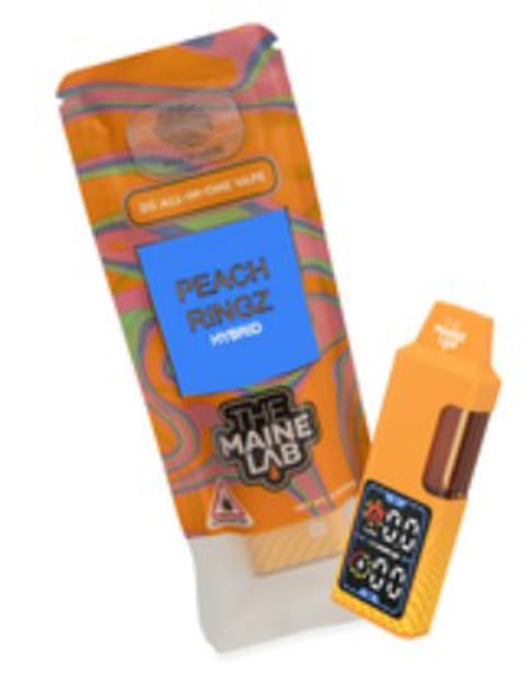 Peach Ringz Disposable Distillate Vape Cartridges 2g