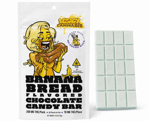 Banana Bread - Chocolate Bar - 200mg THC