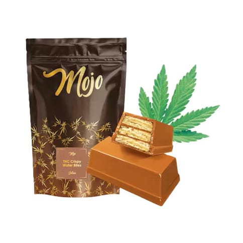 Mojo - 200mg Chocolates - Crispy Wafer Bites (Sativa)