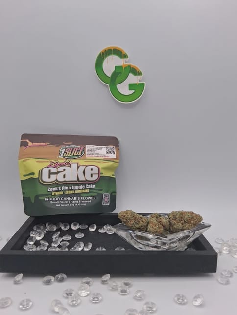 Zacks Cake 3.5G Flower 1Slice